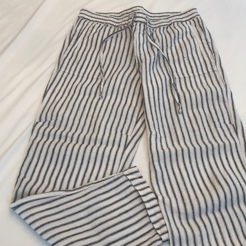 🐡2/$22 Lord and Taylor linen pants